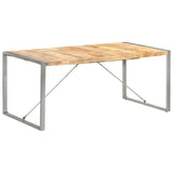 Dining Table 180x90x75 cm Solid Wood Mango - Low Angle
