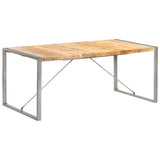 Dining Table 180x90x75 cm Solid Wood Mango - Extra Image