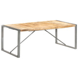 Dining Table 200x100x75 cm Solid Wood Mango - Extra Image