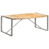 Dining Table 200x100x75 cm Solid Wood Mango - Extra Image