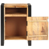 Bedside Cabinet 40x35x55 cm Solid Wood Mango - Side View
