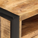 Bedside Cabinet 40x35x55 cm Solid Wood Mango - 45-Degree Angle