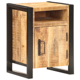 Bedside Cabinet 40x35x55 cm Solid Wood Mango - Low Angle