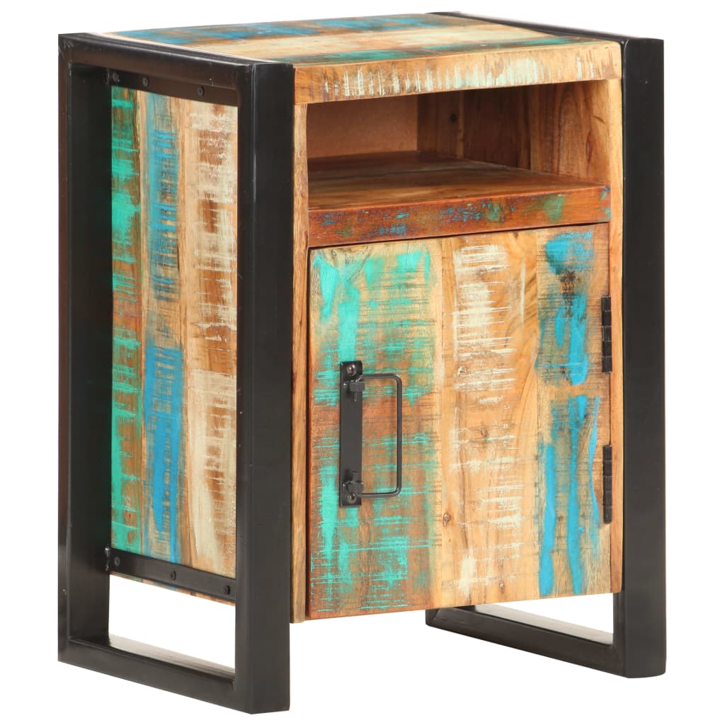Bedside Cabinet 40x35x55 cm Solid Wood Reclaimed