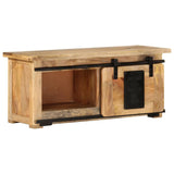 TV Cabinet 90x35x40 cm Solid Wood Mango - Extra Image
