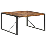 Dining Table 140x140x75 cm Solid Wood - Extra Image