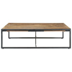 Coffee Table 140x140x40 cm Solid Wood Mango