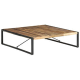 Coffee Table 140x140x40 cm Solid Wood Mango - Extra Image