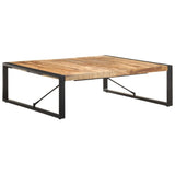 Coffee Table 120x120x40 cm Solid Wood Mango
