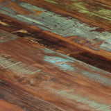 Coffee Table 120x120x40 cm Solid Wood Reclaimed - 45-Degree Angle