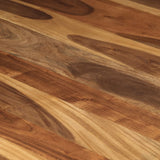 Coffee Table 120x120x40 cm Solid Wood - 45-Degree Angle