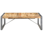 Coffee Table 120x120x40 cm Solid Wood Mango