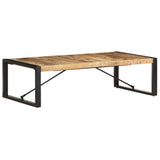 Coffee Table 140x70x40 cm Solid Wood Mango - Extra Image