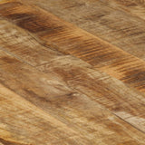 Coffee Table 140x70x40 cm Solid Wood Mango - Rear View