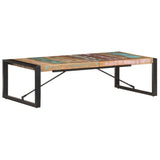 Coffee Table 140x70x40 cm Solid Wood Reclaimed - Extra Image