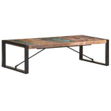 Coffee Table 140x70x40 cm Solid Wood Reclaimed - Extra Image