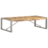 Coffee Table 140x70x40 cm Solid Wood Mango - Extra Image