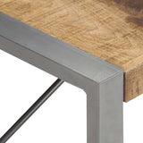Coffee Table 140x70x40 cm Solid Wood Mango - Top-Down View