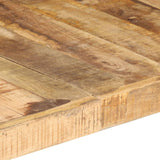 Coffee Table 140x70x40 cm Solid Wood Mango - Rear View