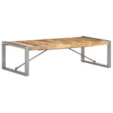 Coffee Table 140x70x40 cm Solid Wood Mango - Extra Image