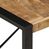 Coffee Table 180x90x40 cm Solid Wood Mango - Top-Down View