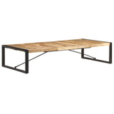 Coffee Table 180x90x40 cm Solid Wood Mango - Extra Image