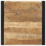 Dining Table 70x70x75 cm Solid Wood Mango - Top-Down View