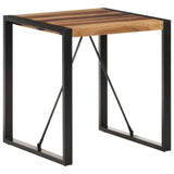 Dining Table 70x70x75 cm Solid Acacia Wood - Low Angle