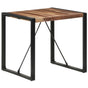 Dining Table 80x80x75 cm Solid Wood