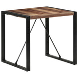 Dining Table 80x80x75 cm Solid Wood
