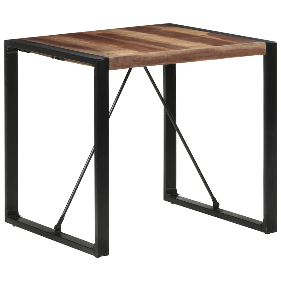 Dining Table 80x80x75 cm Solid Wood