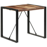 Dining Table 80x80x75 cm Solid Wood - Extra Image