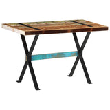 Dining Table 120x60x76 cm Solid Reclaimed Wood - Extra Image