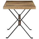Dining Table 140x70x76 cm Rough Mango Wood