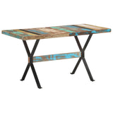 Dining Table 140x70x76 cm Solid Reclaimed Wood - Extra Image
