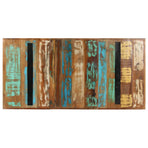 Dining Table 160x80x76 cm Solid Reclaimed Wood