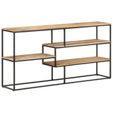 Sideboard 150x30x75 cm Rough Mango Wood