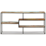 Sideboard 150x30x75 cm Solid Reclaimed Wood - Front View
