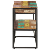 TV Cabinet 180x30x50 cm Solid Reclaimed Wood - Side View