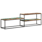 TV Cabinet 180x30x50 cm Solid Reclaimed Wood