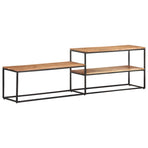 TV Cabinet 180x30x50 cm Solid Acacia Wood