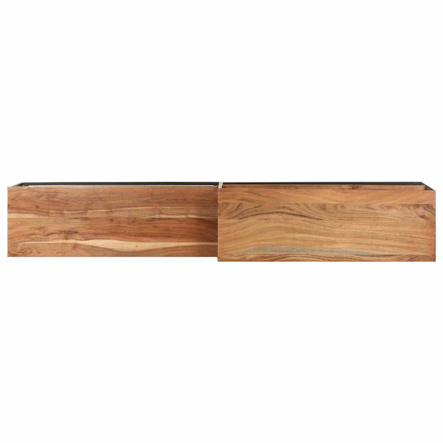 TV Cabinet 180x30x50 cm Solid Acacia Wood
