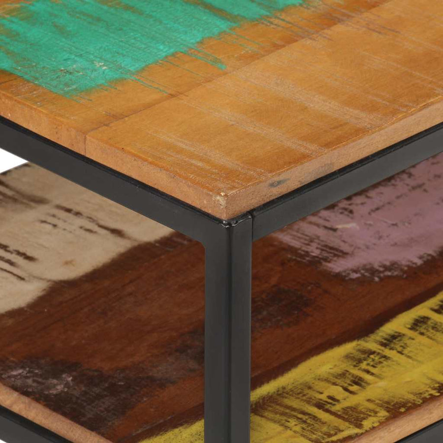 TV Cabinet 130x30x45 cm Solid Reclaimed Wood