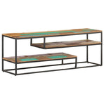TV Cabinet 130x30x45 cm Solid Reclaimed Wood