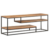 TV Cabinet 130x30x45 cm Solid Acacia Wood