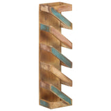 Wine Rack for 5 Bottles Solid Reclaimed Wood - Extra Image