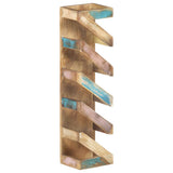 Wine Rack for 5 Bottles Solid Reclaimed Wood - Extra Image