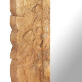 Mirror 80x50 cm Solid Mango Wood - 45-Degree Angle