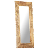 Mirror 110x50 cm Solid Mango Wood - Extra Image
