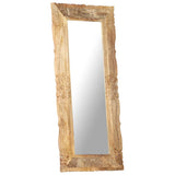 Mirror 110x50 cm Solid Mango Wood - Extra Image